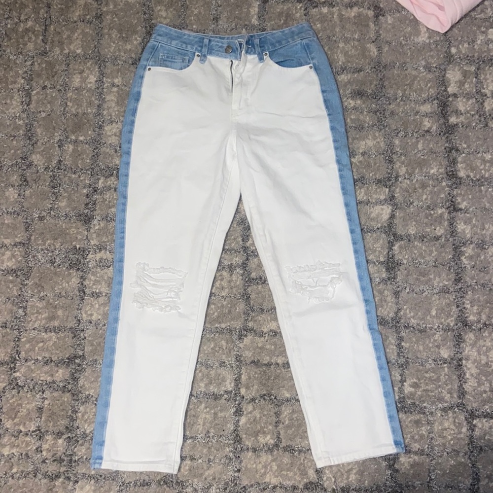 Pacsun multi color mom jeans